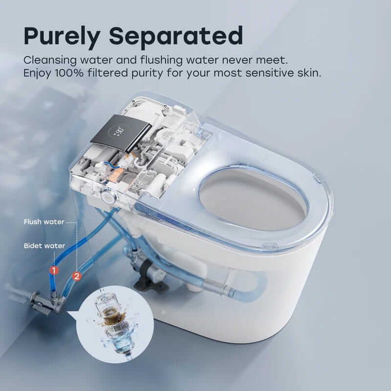 HOROW T39 Smart Toilet Water Separated