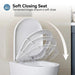 HOROW TG03W Wall Mounted Toilet Soft Closing Seat