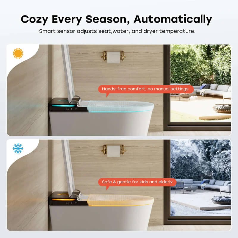 HOROW X70 Bidet Toilet With Smart Sensors