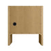 Hudson 30" Single Vanity in Light Natural Oak Back View