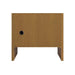 Hudson 36" Single Vanity in Honey Oak Back View