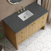 Hudson 48" Single Vanity in Light Natural Oak With Parisien Bleu Top