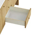 Hudson 60" Double Vanity in Light Natural Oak With Soft Close Undermount Drawer Glides