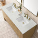 Hudson 60" Double Vanity With Lime Delight Top