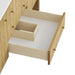 Hudson 60 Inch Single Vanity in Light Natural Oak With One is Interior Drawer