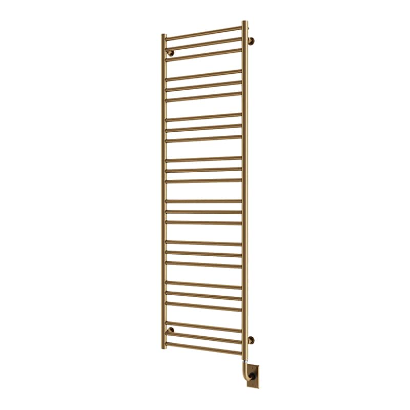 ICO Bath 19.5" x 64" Sorano Towel Warmer in PVD Brushed Bronze