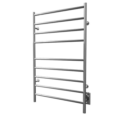 ICO Bath 24" x 40" Linear Towel Warmer in Chrome Hardwired Side View