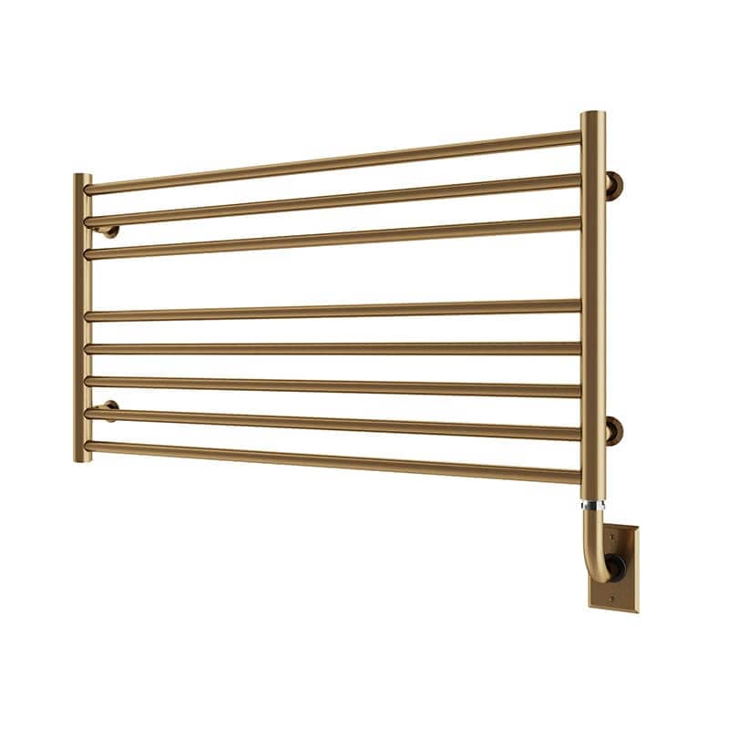 ICO Bath 35.5" x 19" Sorano Towel Warmer in PVD Brushed Bronze
