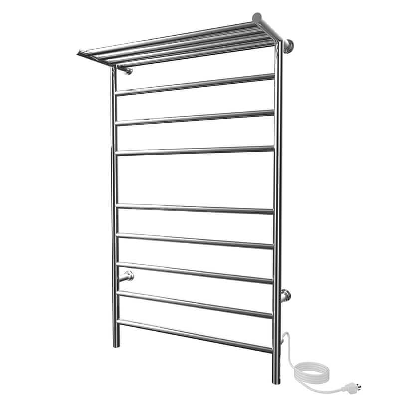 ICO Bath Angle 24" x 40" Towel Warmer in Chrome Plug In