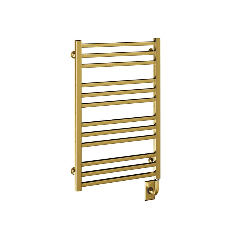 ICO Bath Avento 19.5 x 31 Inch Towel Warmer in PVD Brushed Gold