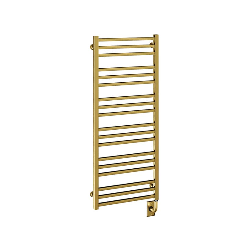 ICO Bath Avento 19.5 x 47.5 Inch Towel Warmer in Pvd Brushed Gold
