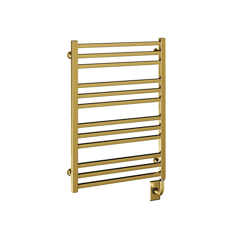 ICO Bath Avento 23.5 x 31 Inch Towel Warmer in PVD Brushed Gold