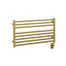 ICO Bath Avento 35.5 x 19 Inch Towel Warmer in PVD Brushed Gold
