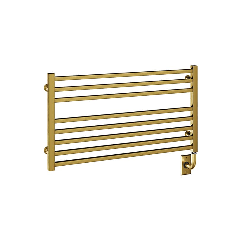 ICO Bath Avento 35.5 x 19 Inch Towel Warmer in PVD Brushed Gold