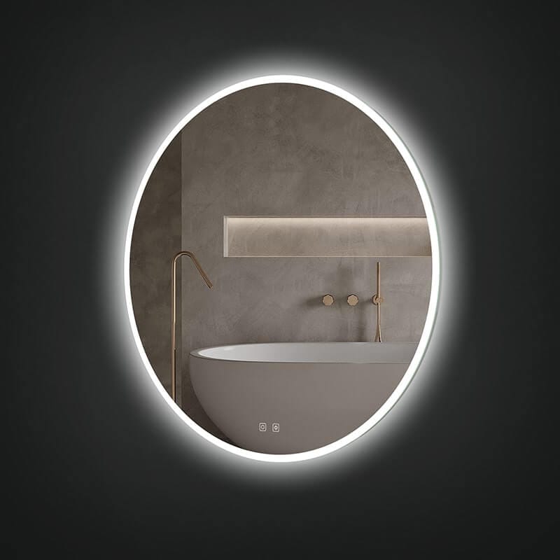ICO Bath Bennett LED Mirror Up Close