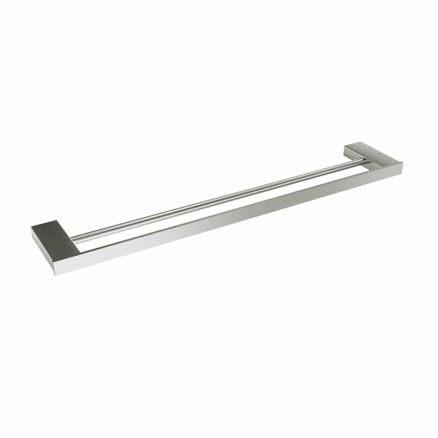 ICO Bath Cinder 24" Double Towel Bar in Brushed Nickel