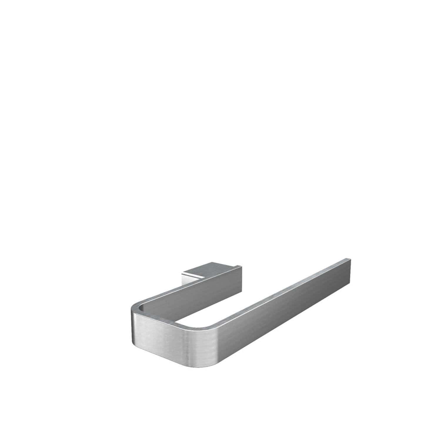 ICO Bath Cinder 8" Towel Bar in Brushed Nickel