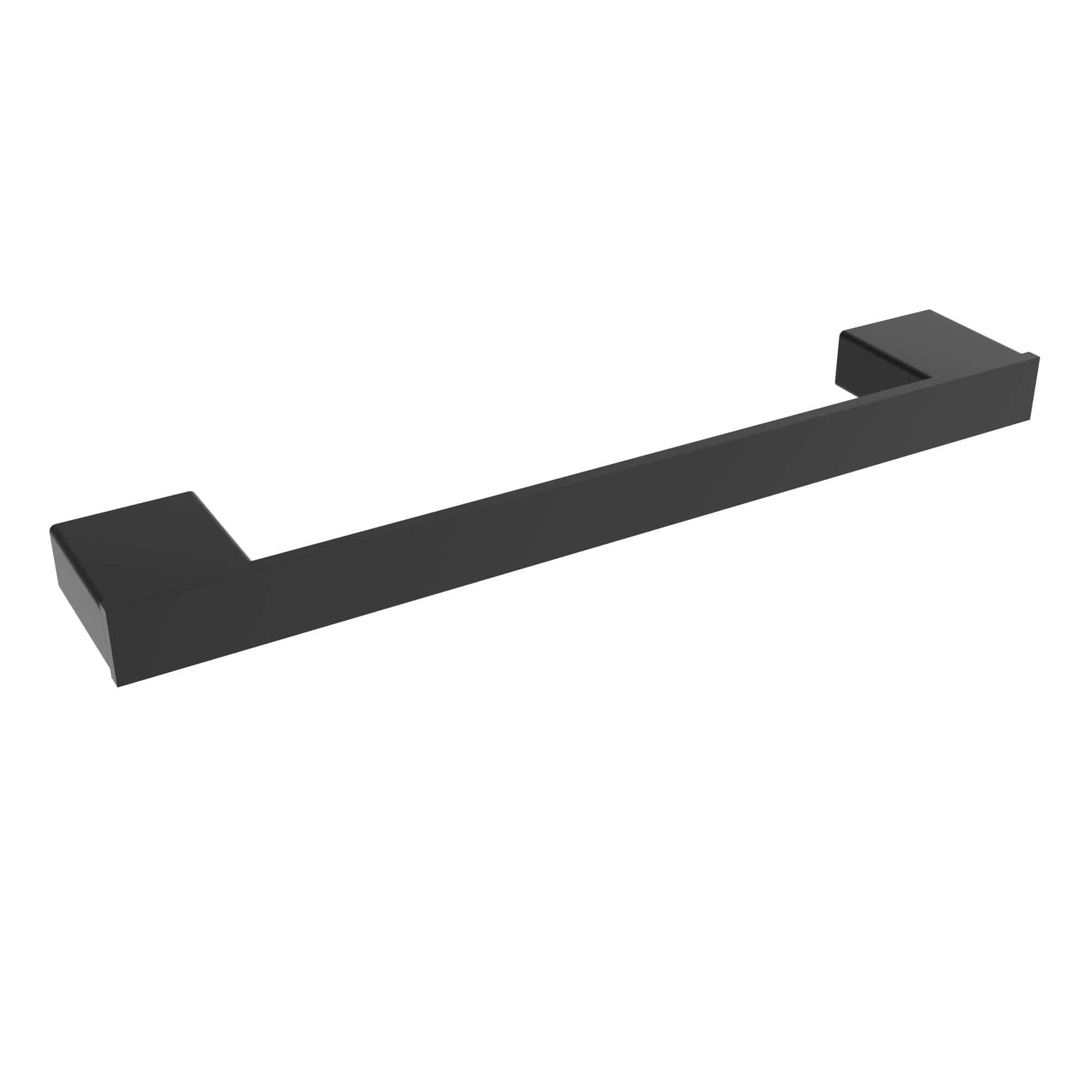 ICO Bath Cinder 9" Towel Bar in Matte Black