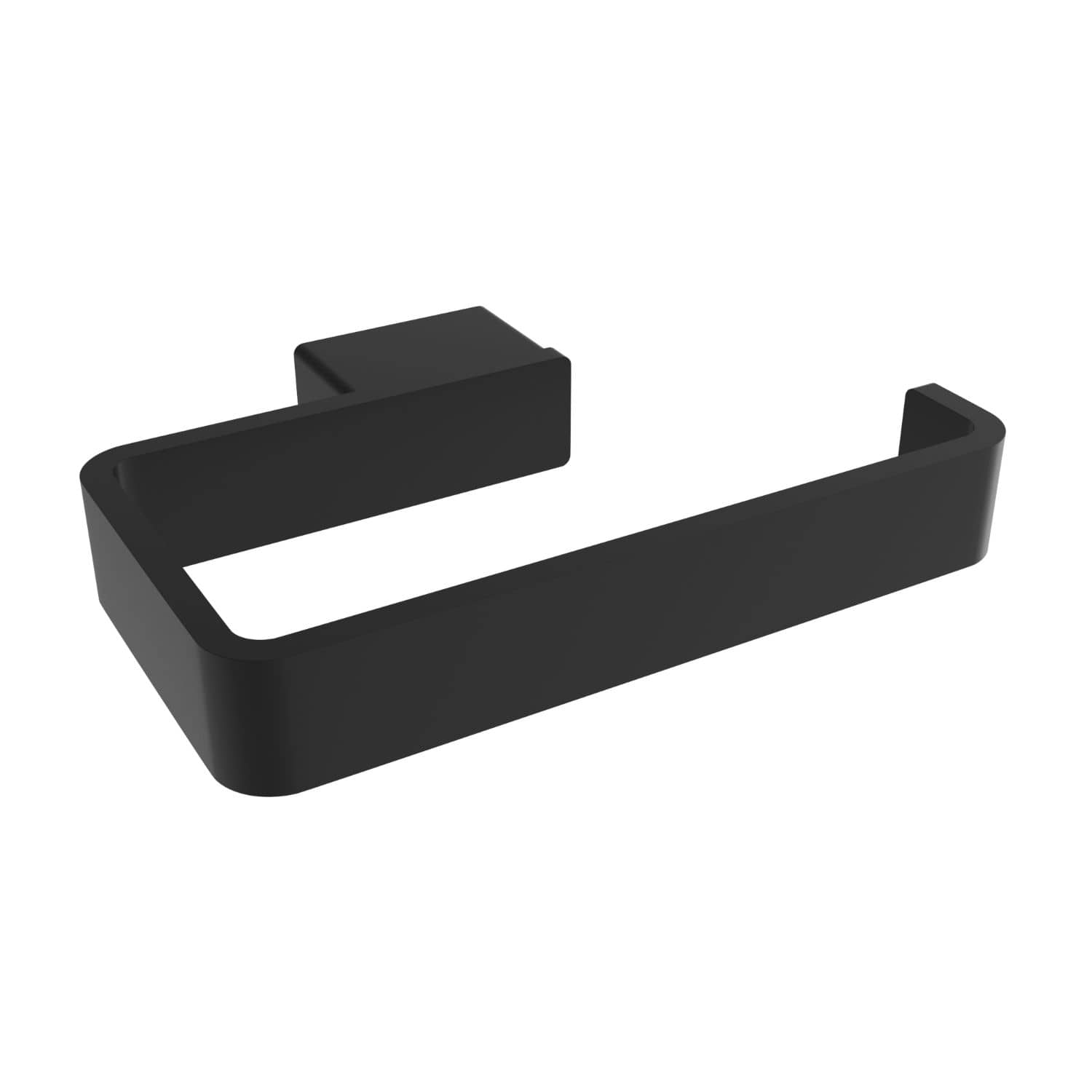 ICO Bath Cinder Compact Toilet Paper Holder in Matte Black