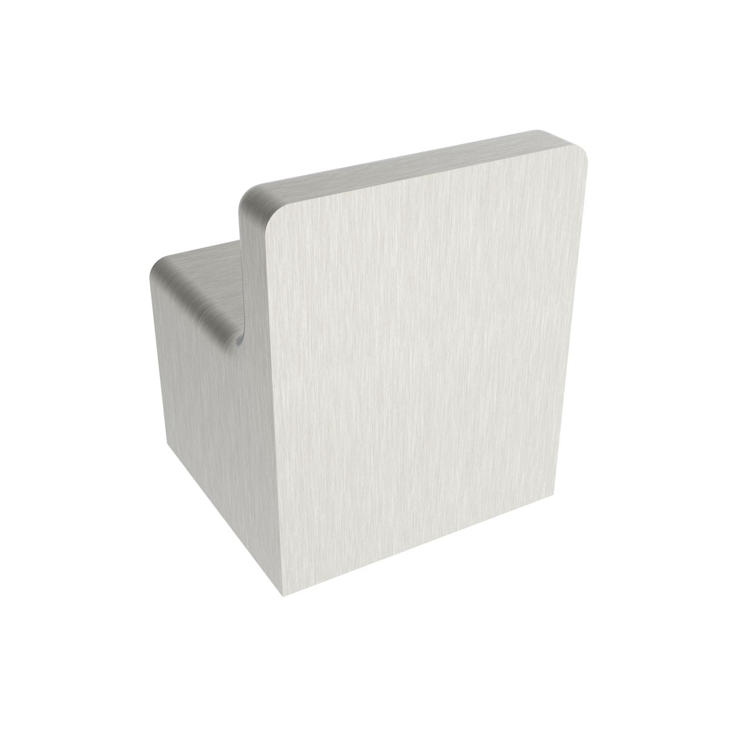 ICO Bath Cinder Compact Towel Hook in Brushed Nickel