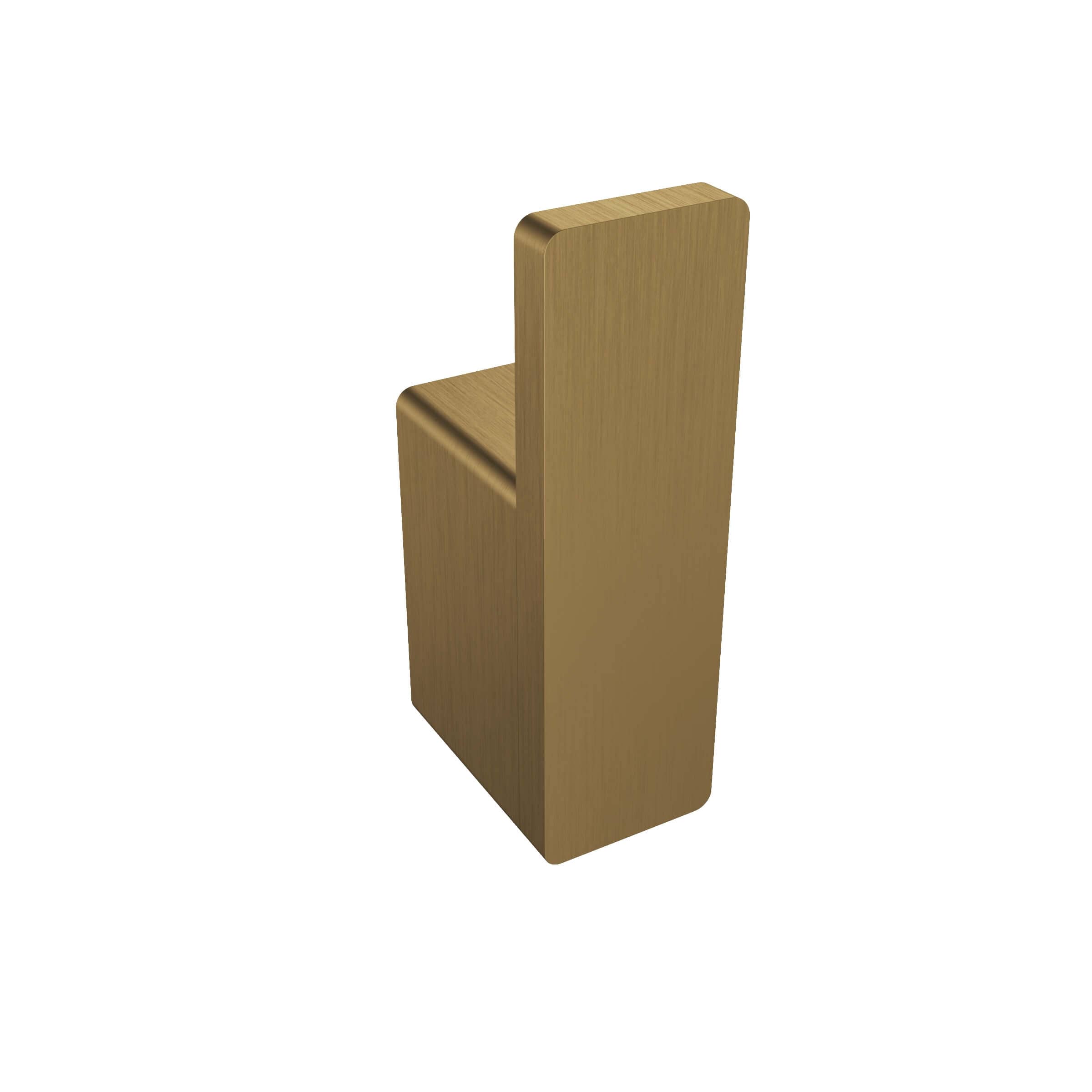 ICO Bath Cinder Towel Hook in Brushed Gold