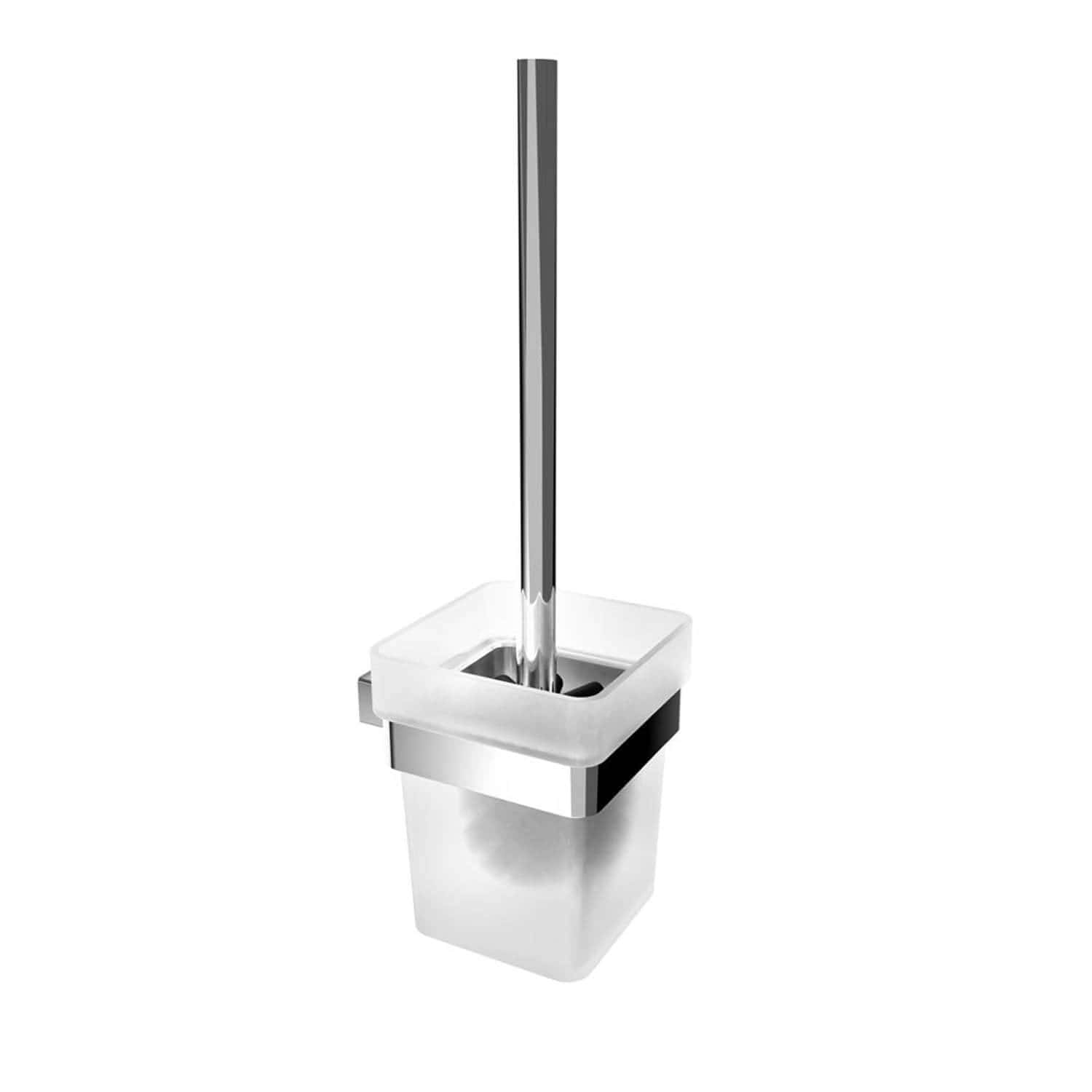 ICO Bath Cinder Wall Mounted Toilet Brush in Chrome