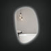 ICO Bath Cora 24" x 34" LED Mirror Front View with Reflection