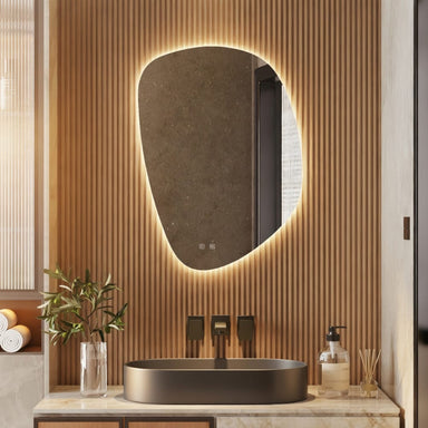 ICO Bath Cora 24" x 34" LED Mirror Front View