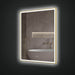ICO Bath Eden Led Mirror Brushed Bronze Side View