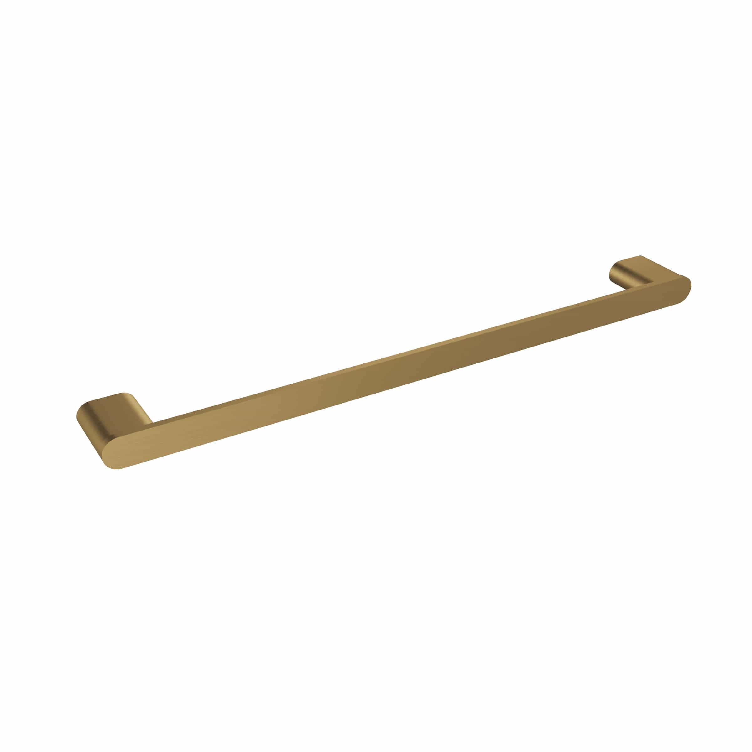 ICO Bath Flow 18" Towel Bar in Brushed Gold