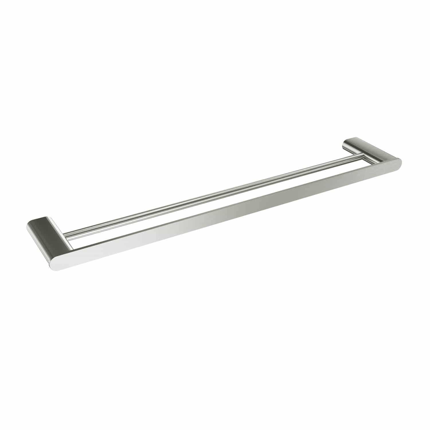 ICO Bath Flow 24" Double Towel Bar in Brushed Nickel