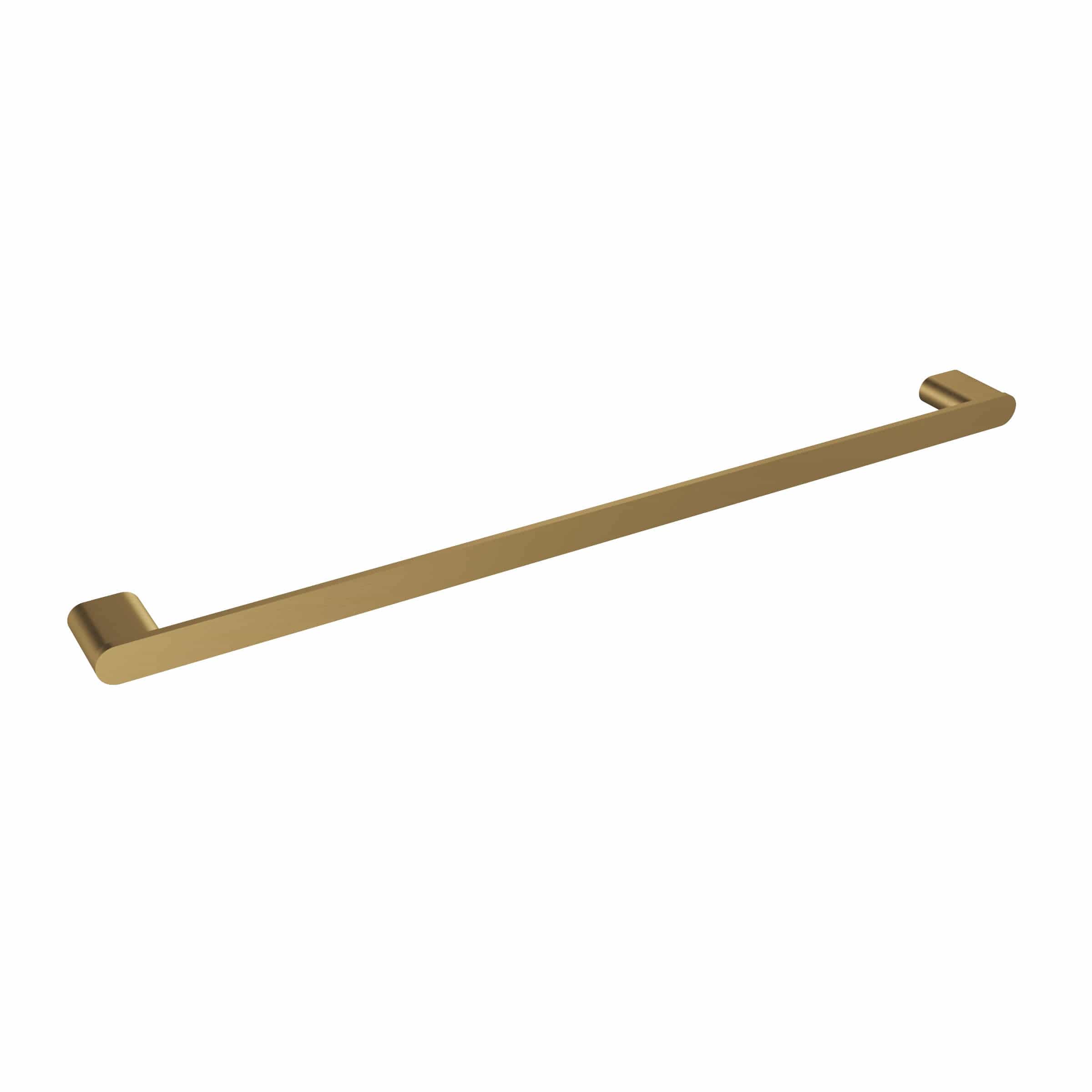 ICO Bath Flow 24" Towel Bar in Brushed Gold