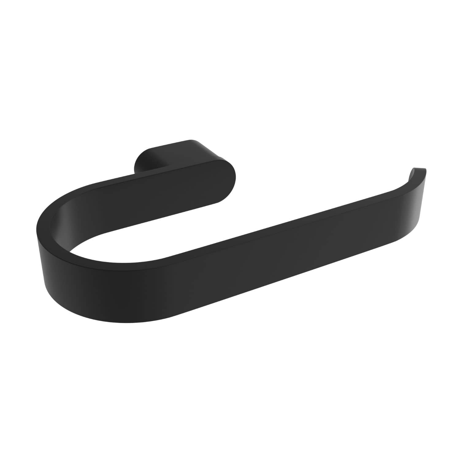 ICO Bath Flow Compact Toilet Paper Holder in Matte Black