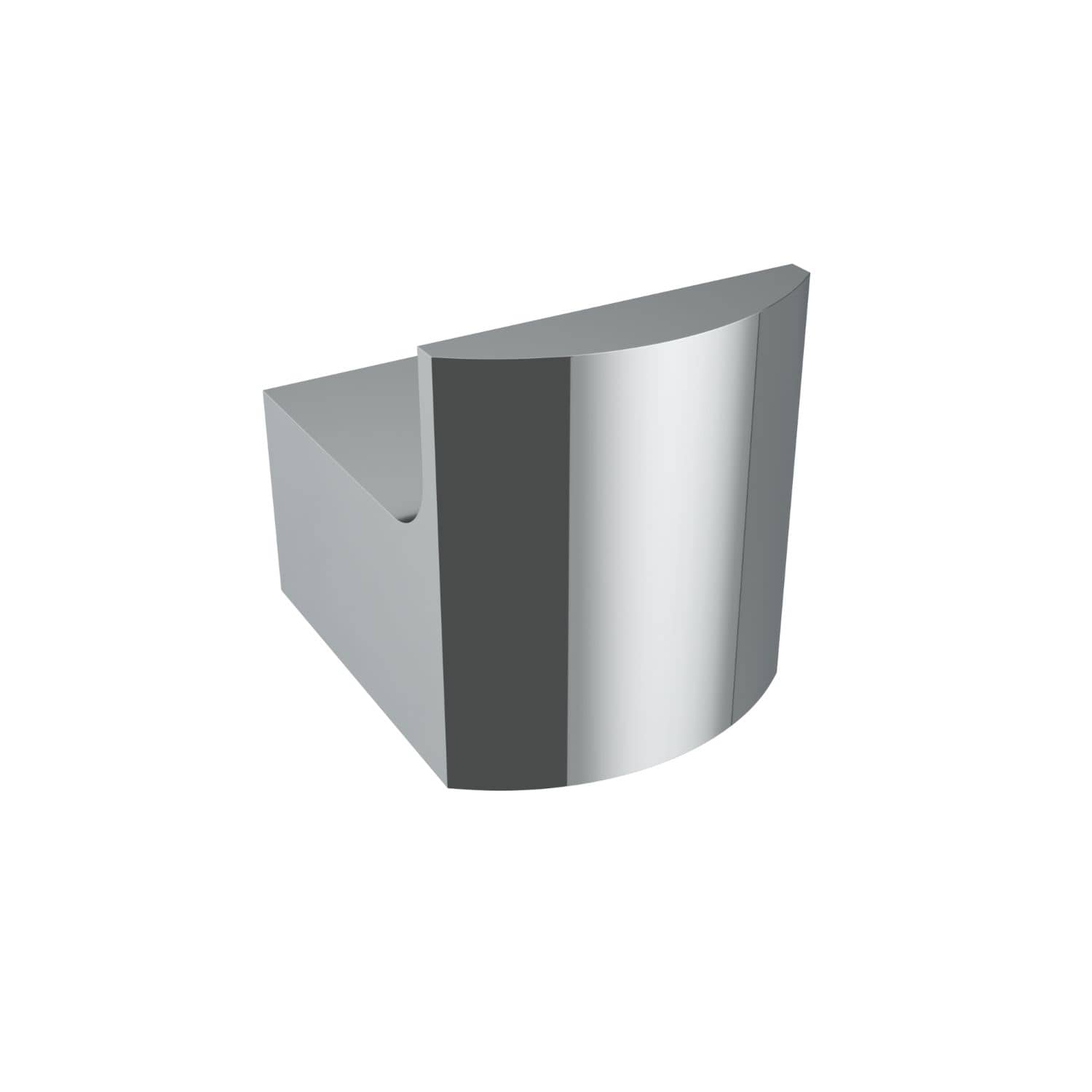 ICO Bath Flow Compact Towel Hook in Chrome