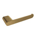 ICO Bath Flow Toilet Paper Holder, Left Post, in Brushed Gold