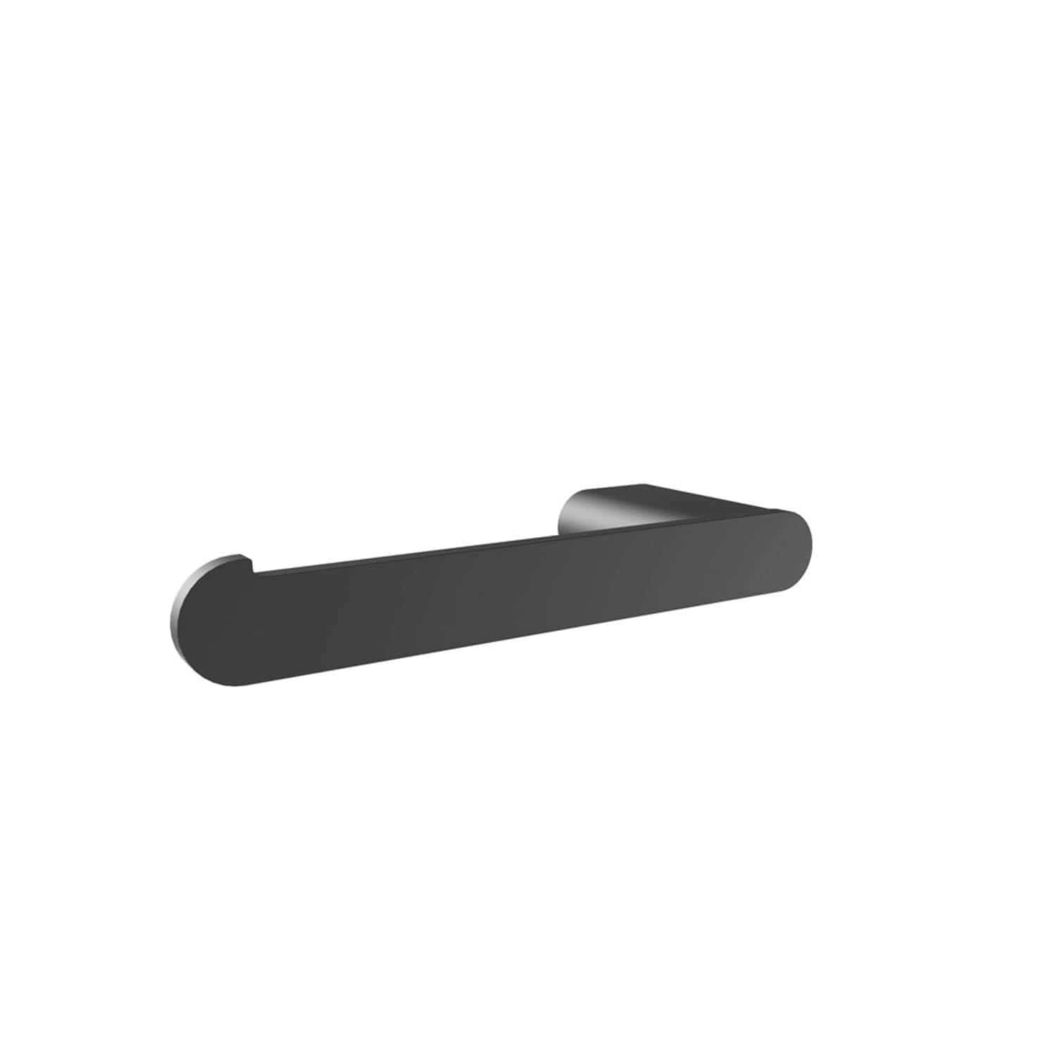 ICO Bath Flow Toilet Paper Holder, Right Post, in Matte Black