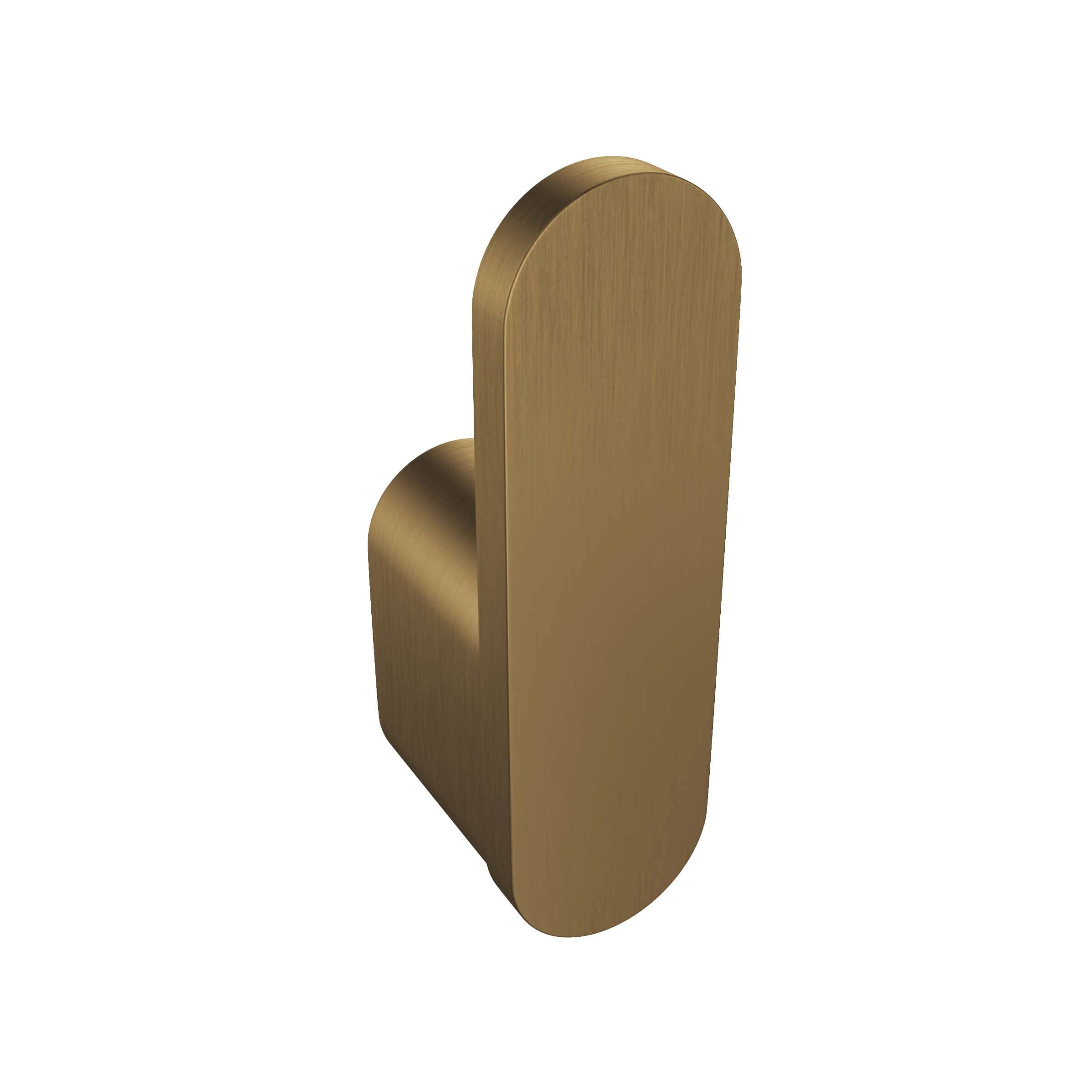 ICO Bath Flow Towel Hook in Brushed Gold