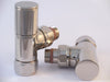 ICO Bath Hydronic Towel Warmer Wall Valve Set in Polished Nickel