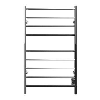 ICO Bath Kontour Linear 24" x 40" Towel Warmer in Chrome Hardwired Front View