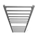 ICO Bath Kontour Square 24 X 60 Towel Warmer Brushed Nickel Plug-in Top View