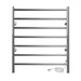 ICO Bath Linear 24" x 27" Towel Warmer in Chrome Plug in Front View