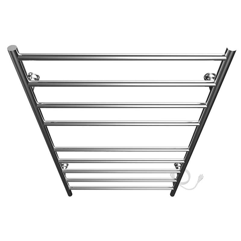 ICO Bath Linear 24 x 40 Inch Towel Warmer in Chrome Plug in Top View