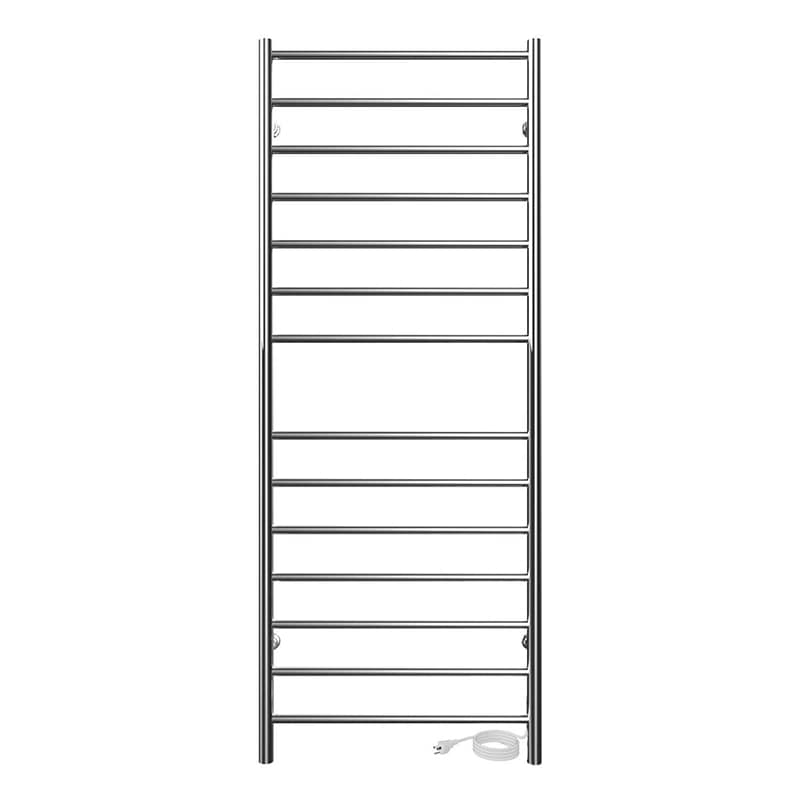 ICO Bath Linear 24" x 60" Towel Warmer in Chrome Plug in Front View