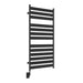ICO Bath Romano 23.5 X 51 Inch Towel Warmer Mate Black Side View