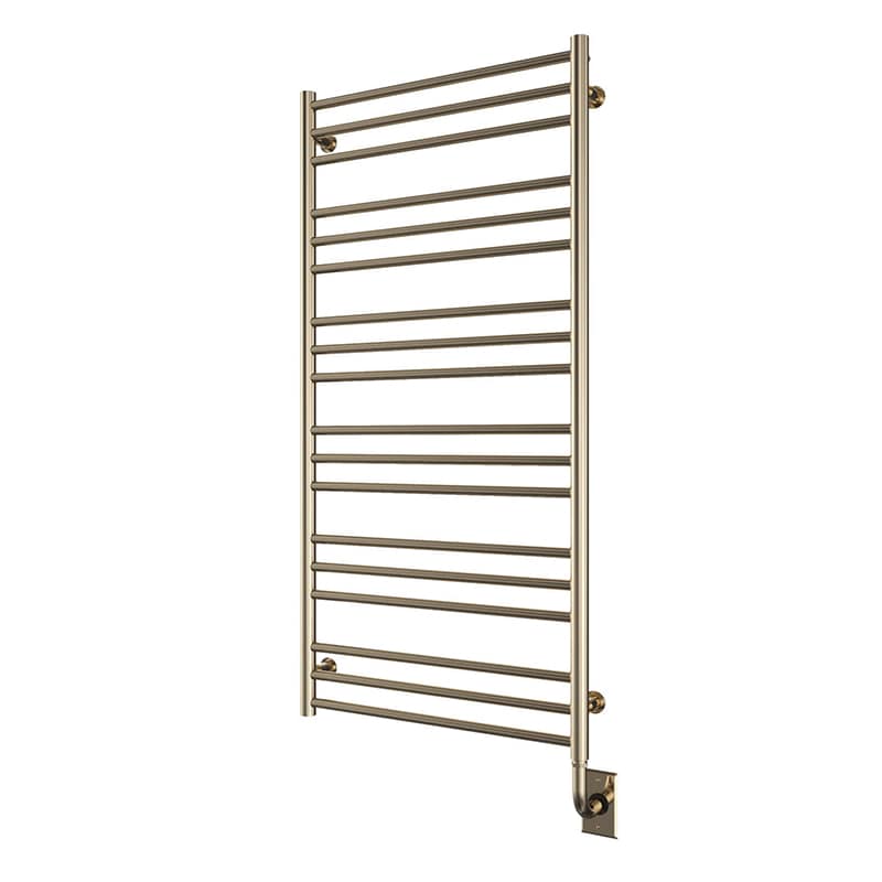 ICO Bath Sorano 23.5 x 47.5 Inch Towel Warmer in Polished Nickel