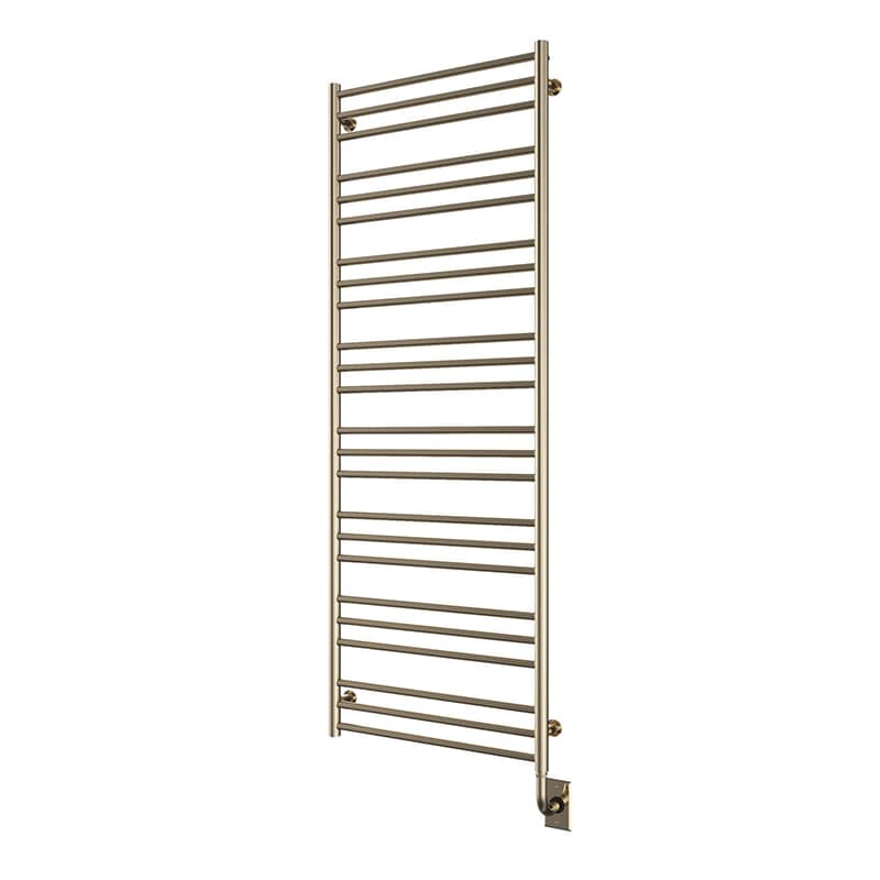 ICO Bath Sorano 23.5 x 64 Inch Towel Warmer in Polished Nickel