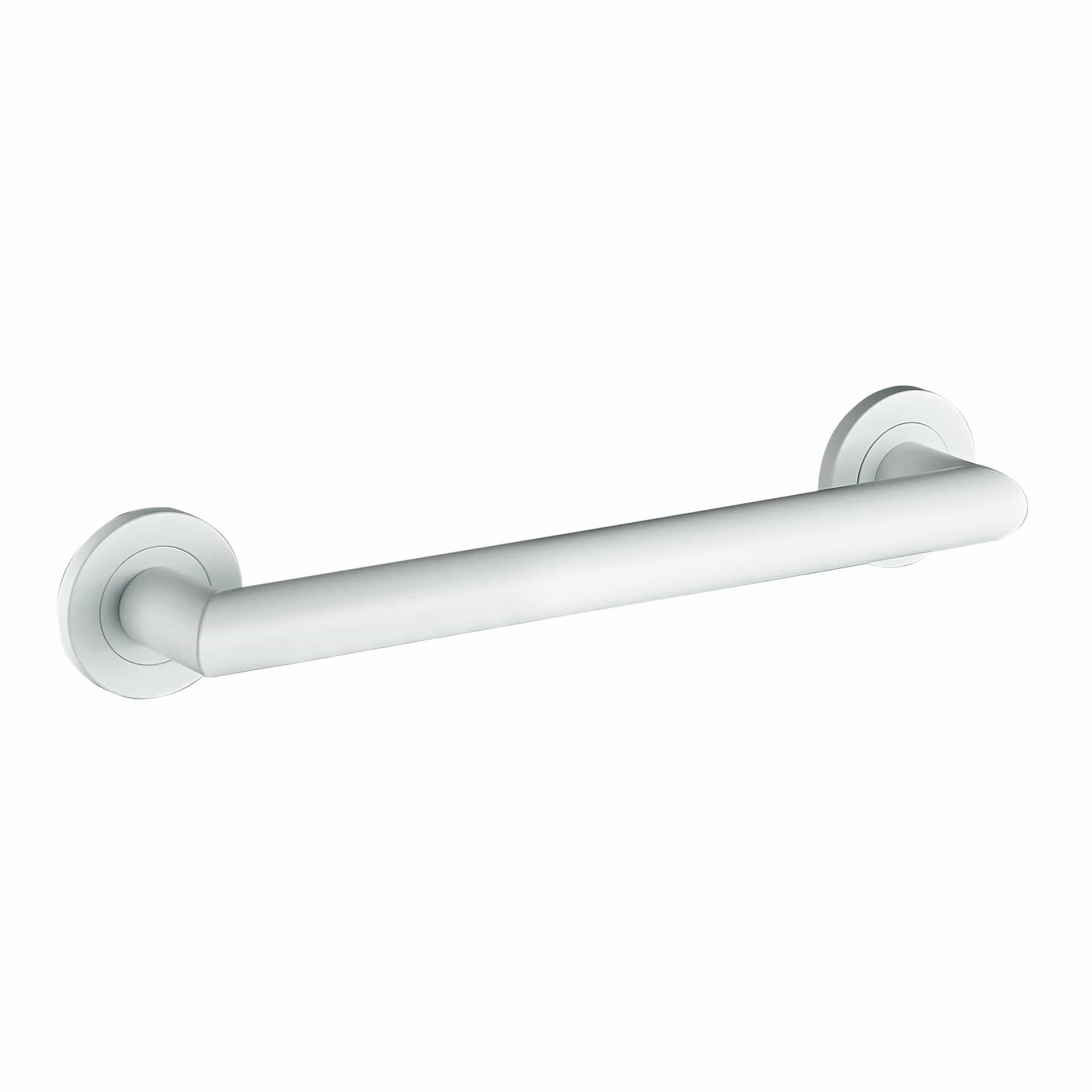 ICO Bath Summit 18" Grab Bar in Matte White