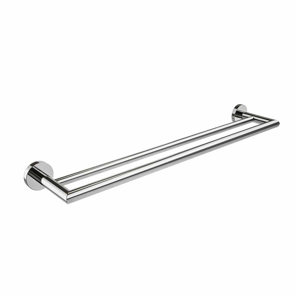 ICO Bath Summit 24" Double Towel Bar in Chrome