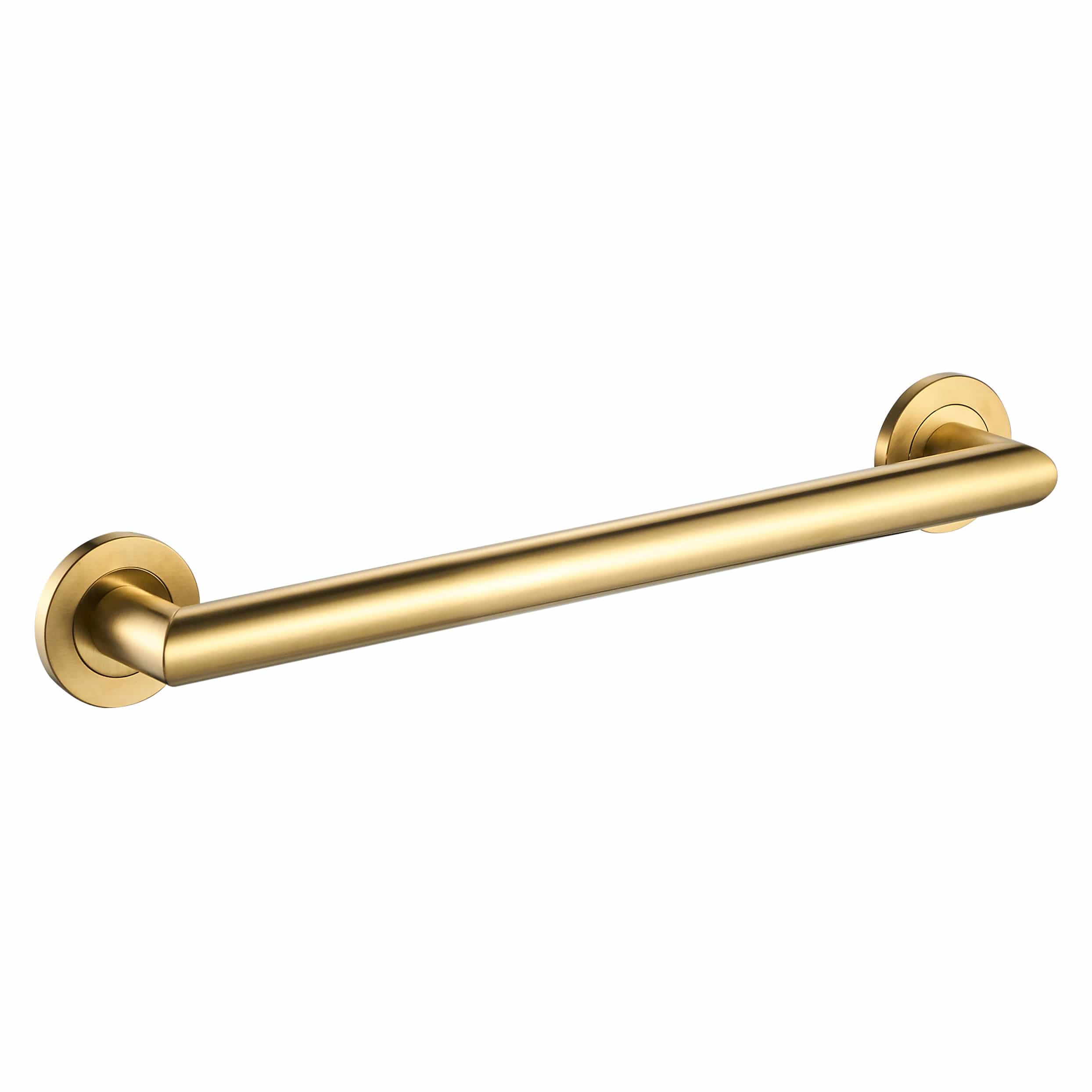 ICO Bath Summit 24" Grab Bar in Brushed Gold