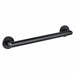 ICO Bath Summit 24" Grab Bar in Matte Black